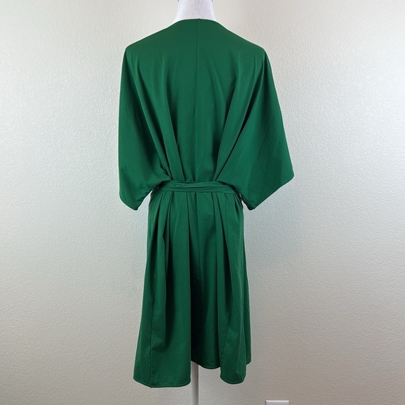 COS Green Sheath Dress with Dolman Sleeves Eur Medium - Picture 4 of 9